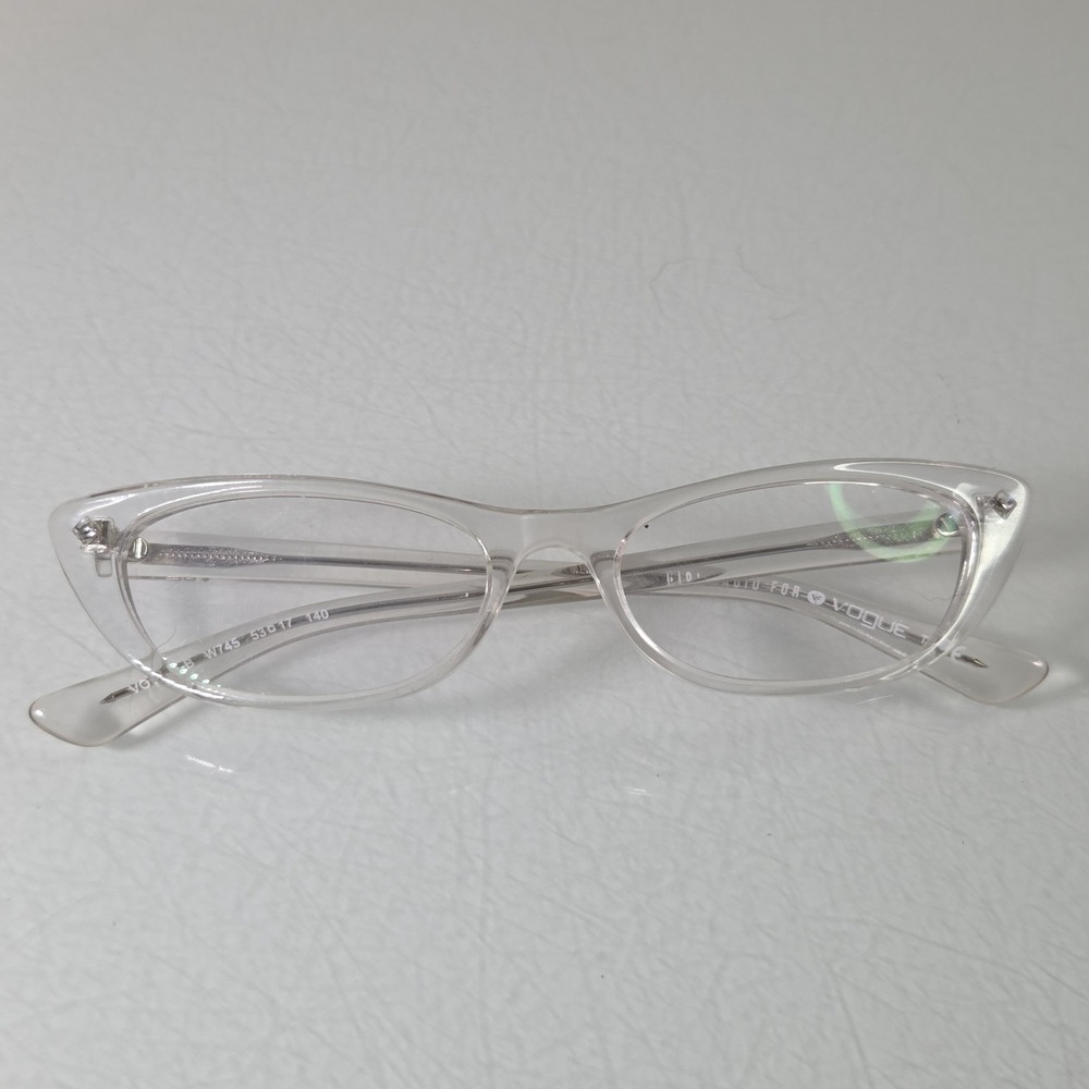 Vogue Gigi Hadid Eyeglasses Clear Cat Eye Frames VO 5236-B W745 53-17 140-Italy